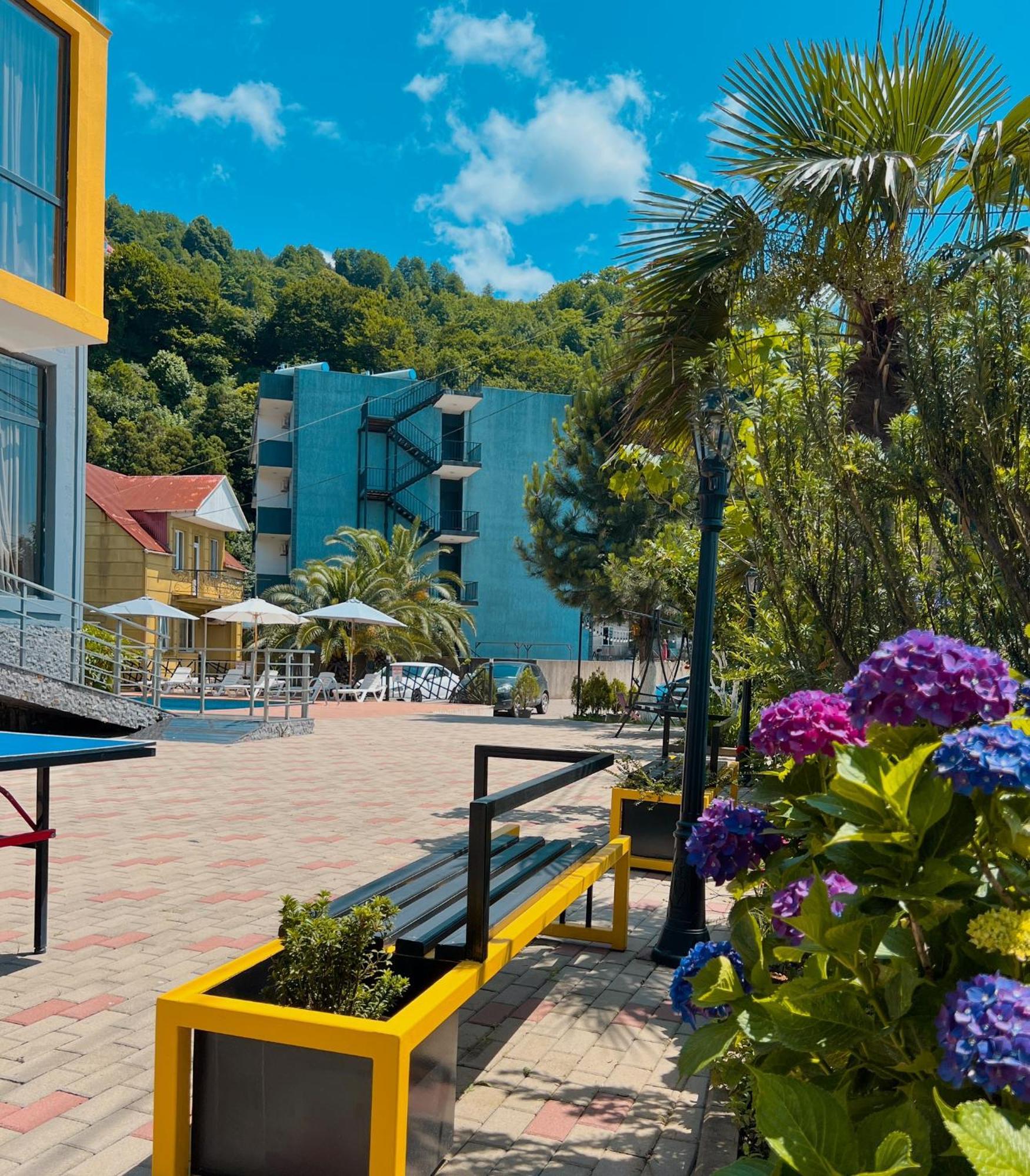 Casa Del Mar Hotel Kvariati Exterior foto