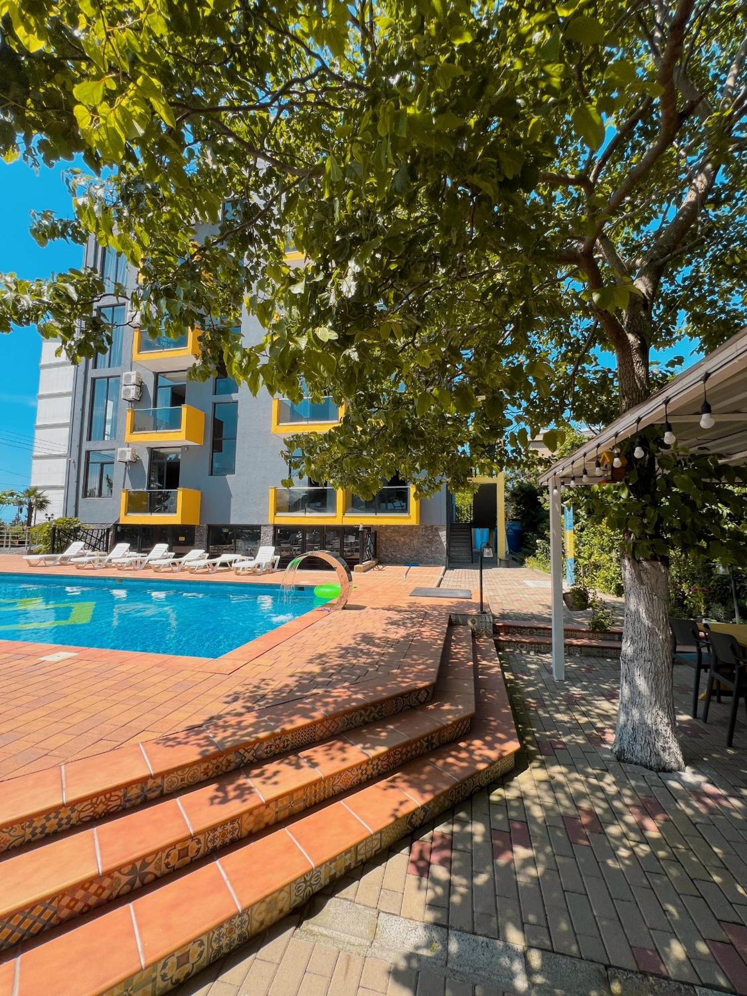 Casa Del Mar Hotel Kvariati Exterior foto